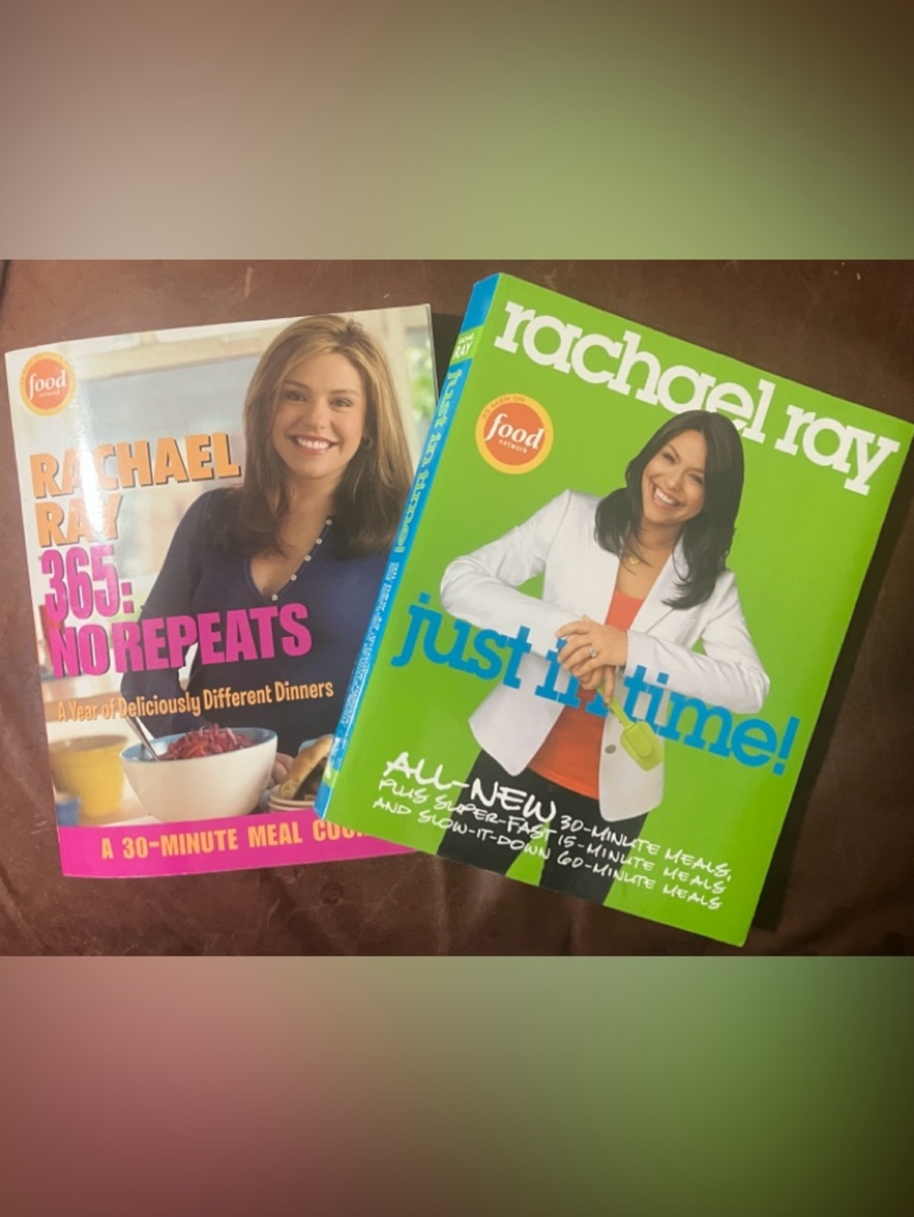 2 Rachael Ray Cookbooks-used